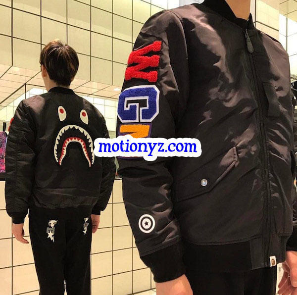 Black Bape Bomber